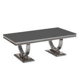 Luxury-grey-glass-coffee-table-stainless-steel-base-130cm