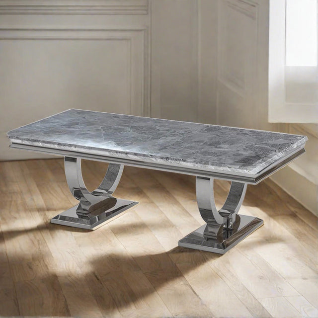 Luxury-grey-marble-coffee-table-stainless-steel-base-130cm