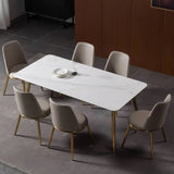 Luxury-white-rectangular-marble-dining-table-with-gold-stainless-steel-legs-150cm