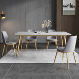 Luxury-white-rectangular-marble-dining-table-with-gold-stainless-steel-legs-150cm