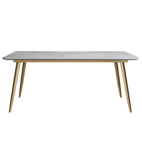 Luxury-white-rectangular-marble-dining-table-with-gold-stainless-steel-legs-150cm