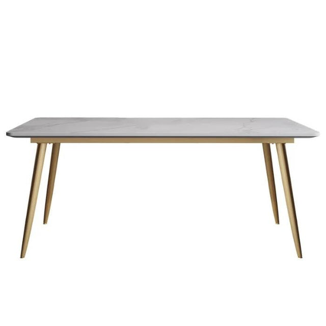 Luxury-white-rectangular-marble-dining-table-with-gold-stainless-steel-legs-150cm