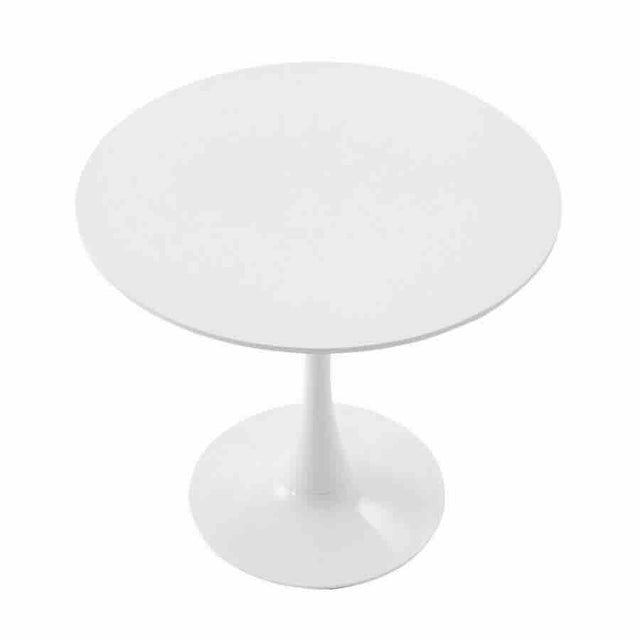 Minimalist-4-Seater-Round-White-MDF-Dining-Table-White-Pedestal-Base-80cm