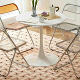 Minimalist-4-Seater-Round-White-MDF-Dining-Table-White-Pedestal-Base-80cm