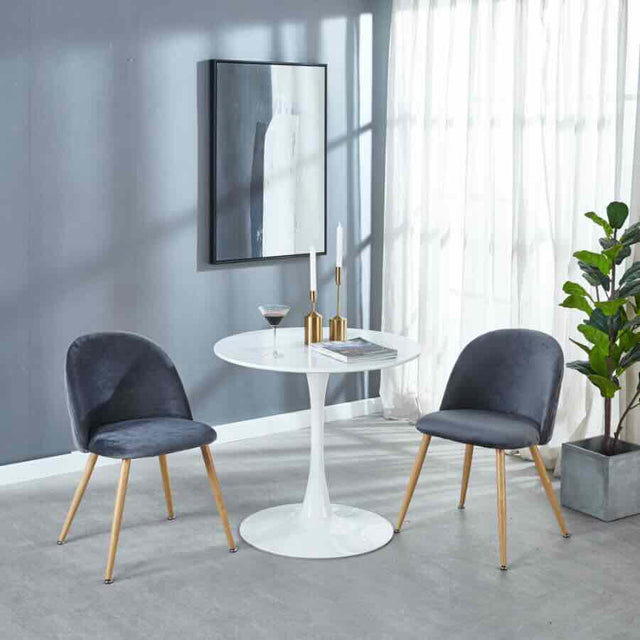 Minimalist-4-Seater-Round-White-MDF-Dining-Table-White-Pedestal-Base-80cm