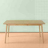 Minimalist-6-Seater-Rectangular-Solid-Oak-Wood-Dining-Table-Scandinavian-Style-140cm