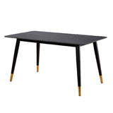 Minimalist-6Seater-Black-Marble-Stone-Dining-Table-Black-Metal-Legs-130cm