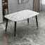 Minimalist-6-Seater-White-Marble-Dining-Table-Tabletop-Black-Metal-Legs-130cm