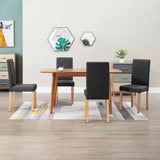 Minimalist-Black-Linen-Simple-Dining-Chair-Wooden-Legs-Set-of-2