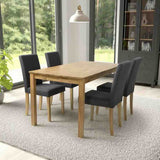 Minimalist-Black-Linen-Simple-Dining-Chair-Wooden-Legs-Set-of-2