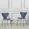 Minimalist-Blue-Plastic-Stackable-Dining-Chair