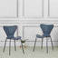 Minimalist-Blue-Plastic-Stackable-Dining-Chair