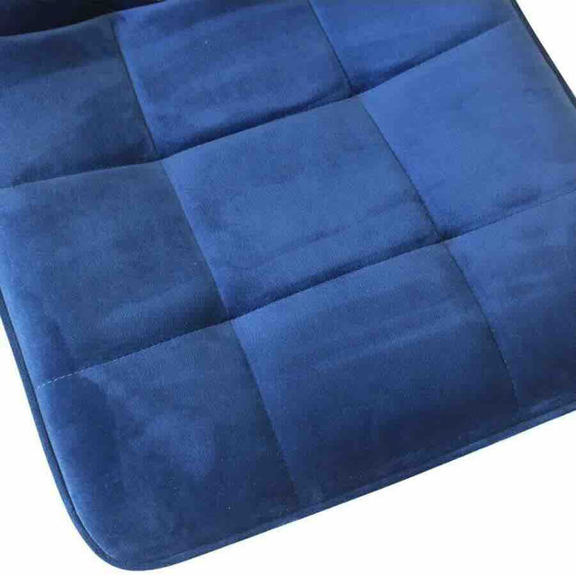 Minimalist-Blue-Velvet-Dining-Chair-Waffle-Back-Black-Dining-Legs-Set-of-4