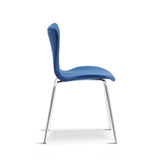 Minimalist-Blue-Velvet-Stackable-Dining-Chair-Silver-Legs-Set-of-2