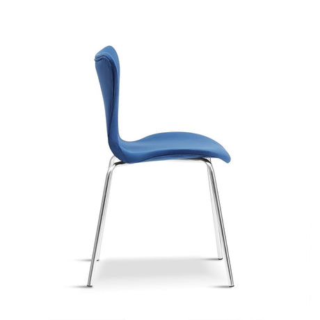 Minimalist-Blue-Velvet-Stackable-Dining-Chair-Silver-Legs-Set-of-2