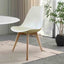 Minimalist-Cream-Plastic-Cushioned-Dining-Chair-Wooden-Beech-Legs