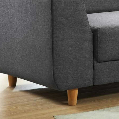 Minimalist-Grey-Fabric-2-Seater-Sofa-With-Wood-Legs-160cm