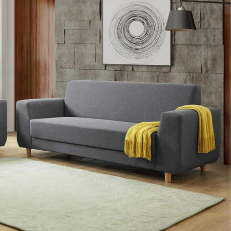 Minimalist-Grey-Fabric-3-Seater-Sofa-With-Wood-Legs-200cm