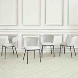 Minimalist-Grey-Velvet-Dining-Chair-Black-Metal-Legs