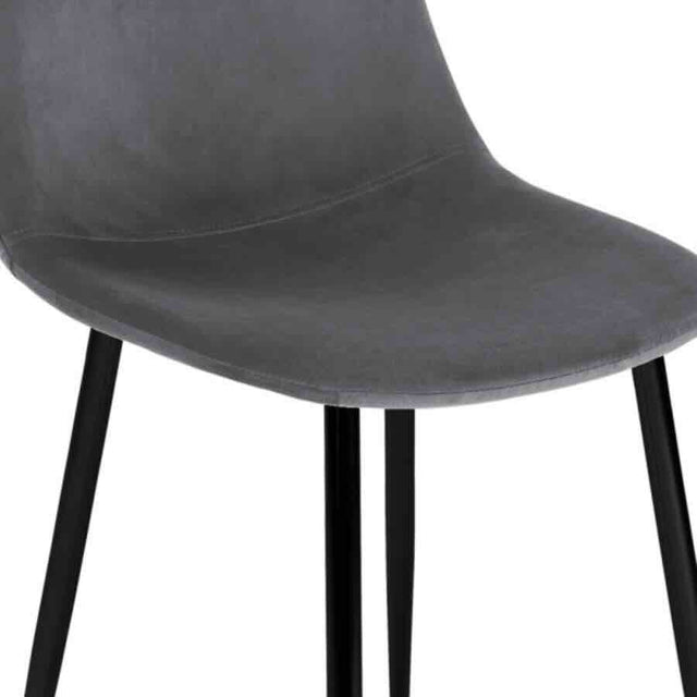 Minimalist-Grey-Velvet-Dining-Chair-Black-Metal-Legs-Set-of-4