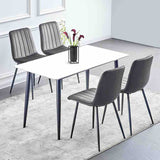 Minimalist-Grey-Velvet-Dining-Chair-Vertical-Stitching-Black-Metal-Legs-Set-of-2