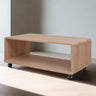 Minimalist-Rectangular-Wood-Coffee-Table-With-Shelf-_-Wheels-100cm