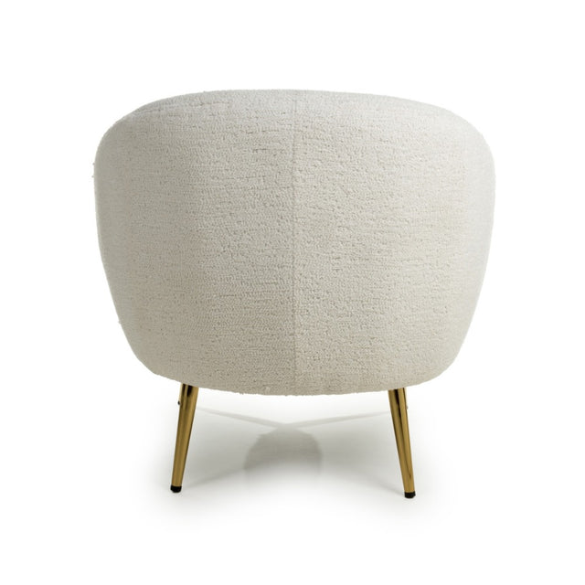 Minimalist-White-Boucle-Arm-Chair-Deep-Cushion-Gold-Legs