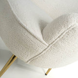 Minimalist-White-Boucle-Arm-Chair-Deep-Cushion-Gold-Legs