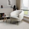 Minimalist-White-Boucle-Arm-Chair-Deep-Cushion-Gold-Legs