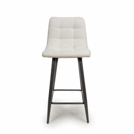 Minimalist-White-Boucle-Bar-Stool-With-Black-Metal-Legs-Set-of-2