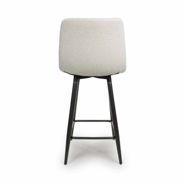 Minimalist-White-Boucle-Bar-Stool-With-Black-Metal-Legs-Set-of-2