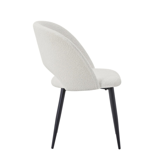 Minimalist-White-Boucle-Open-Back-Dining-Chair-Black-Metal-Legs-Set-of-2