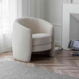 Minimalist-White-Boucle-Tub-Contemporary-Arm-Chair