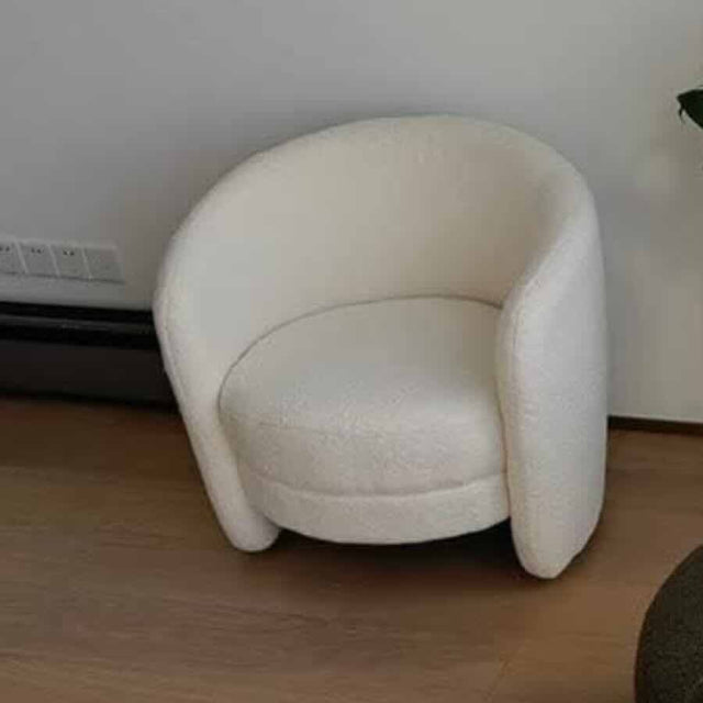 Minimalist-White-Boucle-Tub-Contemporary-Arm-Chair