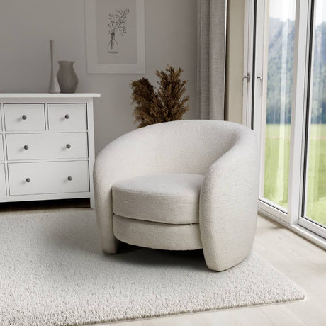 Minimalist-White-Boucle-Tub-Contemporary-Arm-Chair