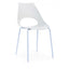 Minimalist-White-Plastic-Open-Back-Dining-Chair-With-Chrome-Metal-Legs-Set-of-6