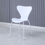 Minimalist-White-Plastic-Stackable-Dining-Chair