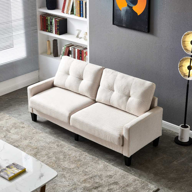 Modern-2-Seater-Beige-Fabric-Sofa-170cm