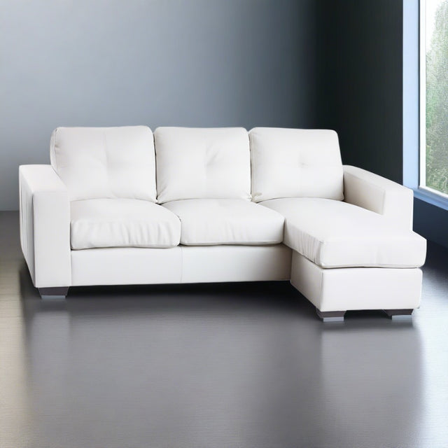 Modern-3-Seater-White-Bonded-Leather-Corner-Sofa-With-Chaise-225cm