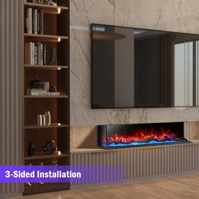 Modern-3-sided-wall-mount-insert-electric-fireplace-LED