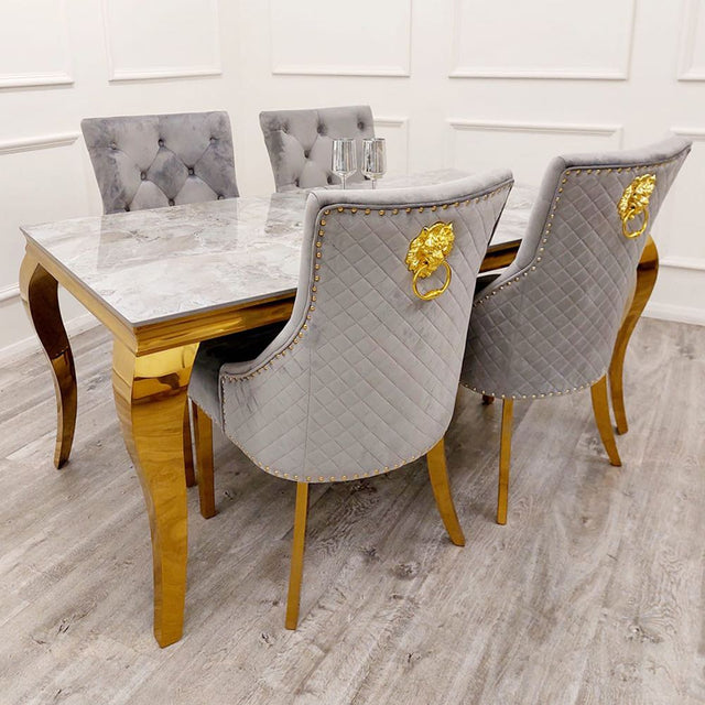 Modern-4-8-Seater-grey-marble-dining-table-rectangular-ceramic-marble-top-gold-legs