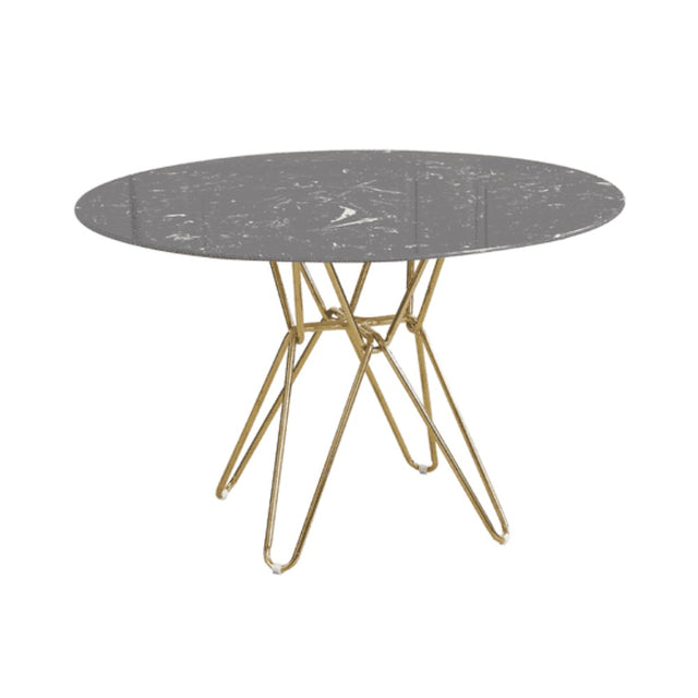 Modern-4-Seater-Black-Round-Marble-Dining-Table-Gold-Hairpin-Style-Base-120cm