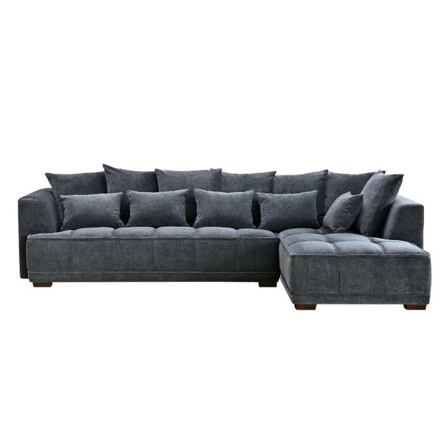 Modern-4-Seater-Dark-Grey-Velvet-Corner-Sofa-300cm