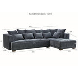 Modern-4-Seater-Dark-Grey-Velvet-Corner-Sofa-300cm