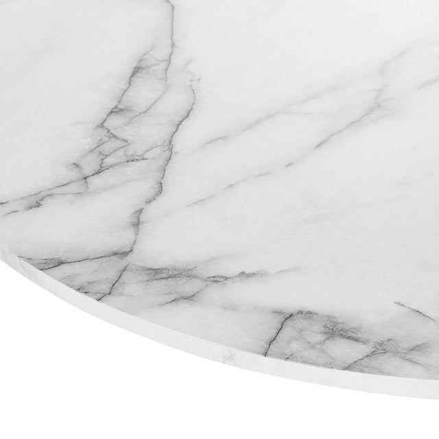 Modern-4-Seater-Marble-Dining-Table-White-Round-Marble-Tabletop-Black-Pedestal-Base-100cm