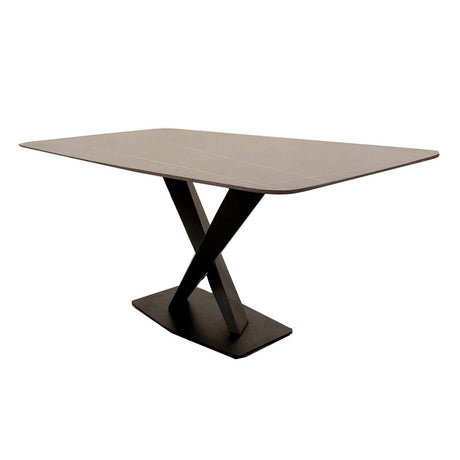 Modern-6-Seater-Black-Rectangular-Sintered-Stone-Dining-Table-160cm