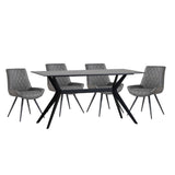 Modern-6-Seater-Grey-Sintered-Stone-Dining-Table-Set-With-Grey-Leather-Dining-Chairs-150cm