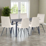 Modern-6-Seater-Grey-Sintered-Stone-Dining-Table-With-6-Cream-Velvet-Dining-Chairs-180cm