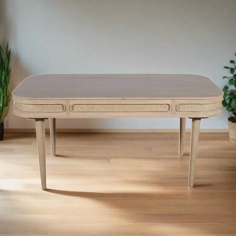 Modern-6-Seater-Light-Mango-Wood-Dining-Table-Rectangular-165cm