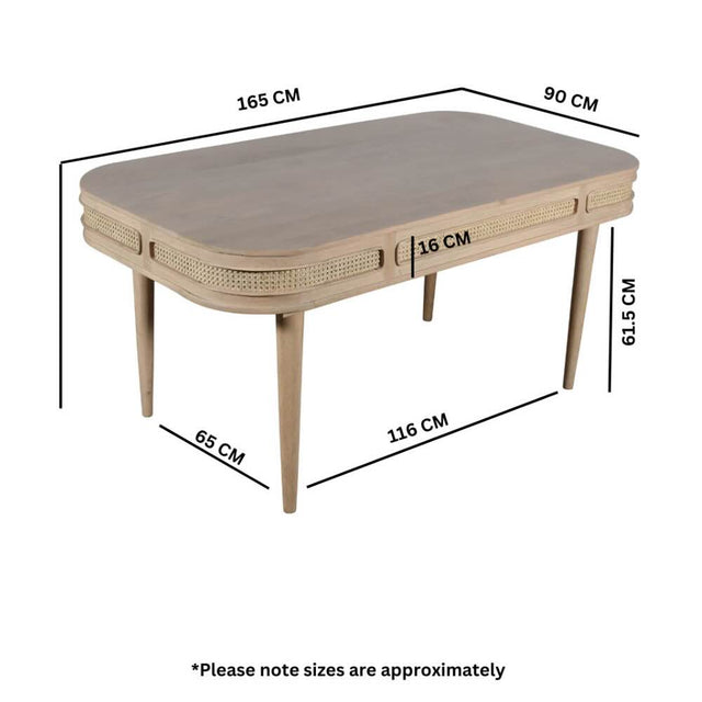 Modern-6-Seater-Light-Mango-Wood-Dining-Table-Rectangular-165cm